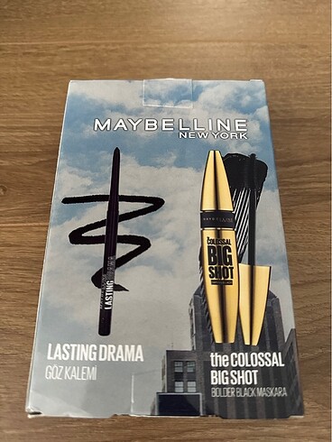 Maybelline maybelline new york göz kalemi ve maskara