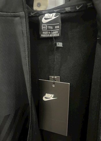 Nike Siyah Spor Erkek Ceket - Görsel 2