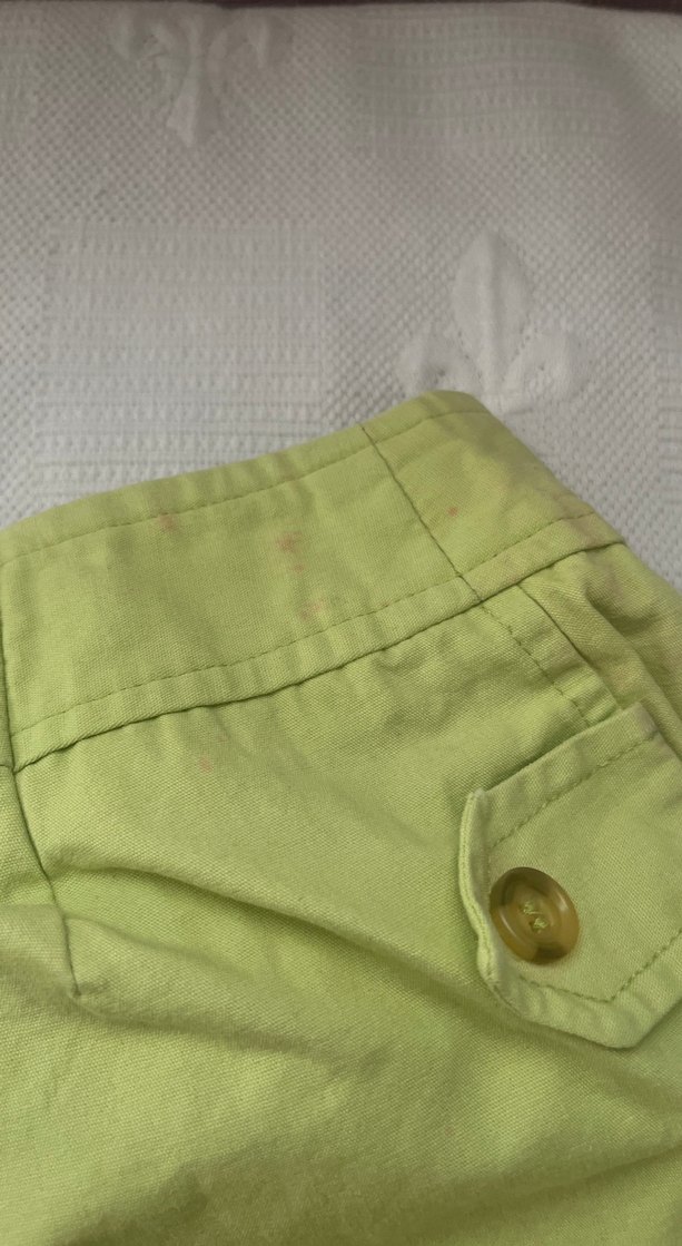 Kadın Yeşil Keten Midi Pantolon - Görsel 2