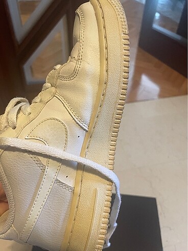 37 Beden beyaz Renk Nike Air Force kadın spor ayakkabı