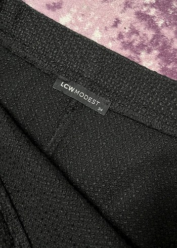 Siyah uzun kışlık etek - Görsel 4