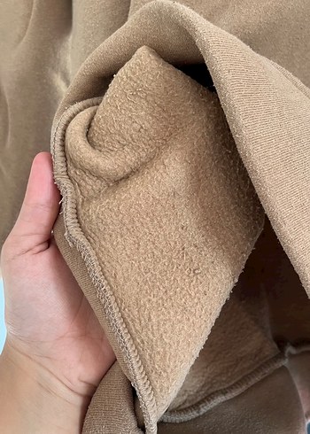 universal Beden Nike Kadın Kahverengi Süet Sweatshirt