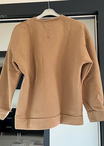 Nike Nike Kadın Kahverengi Süet Sweatshirt