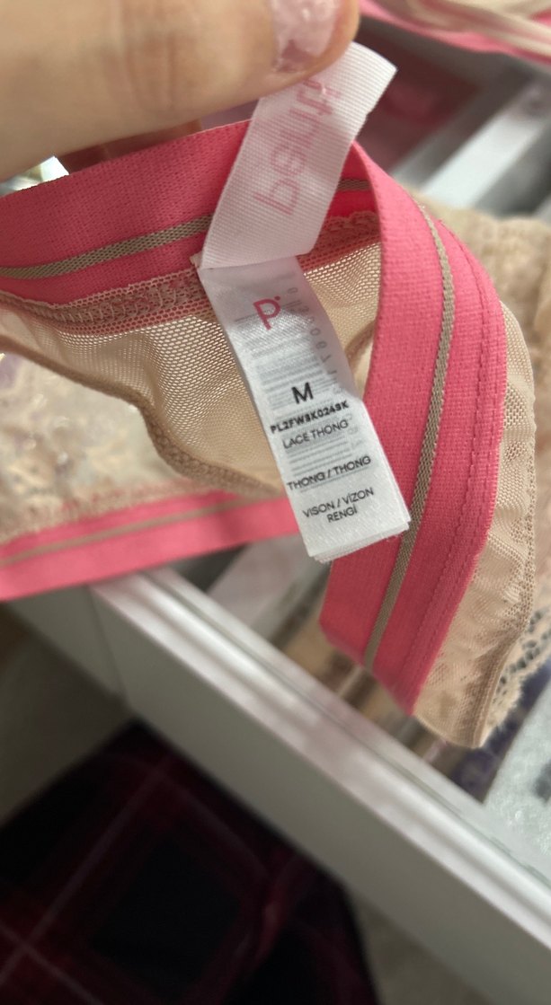 Dantel Detaylı Pudra Rengi Sütyen Takımı - Görsel 5