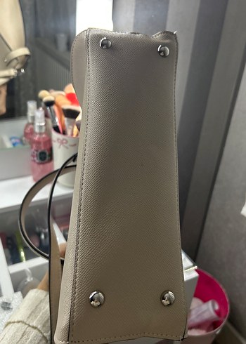 bej stradivarius çanta - Görsel 4