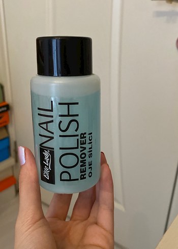 Mavi Pastel Oje Temizleyici