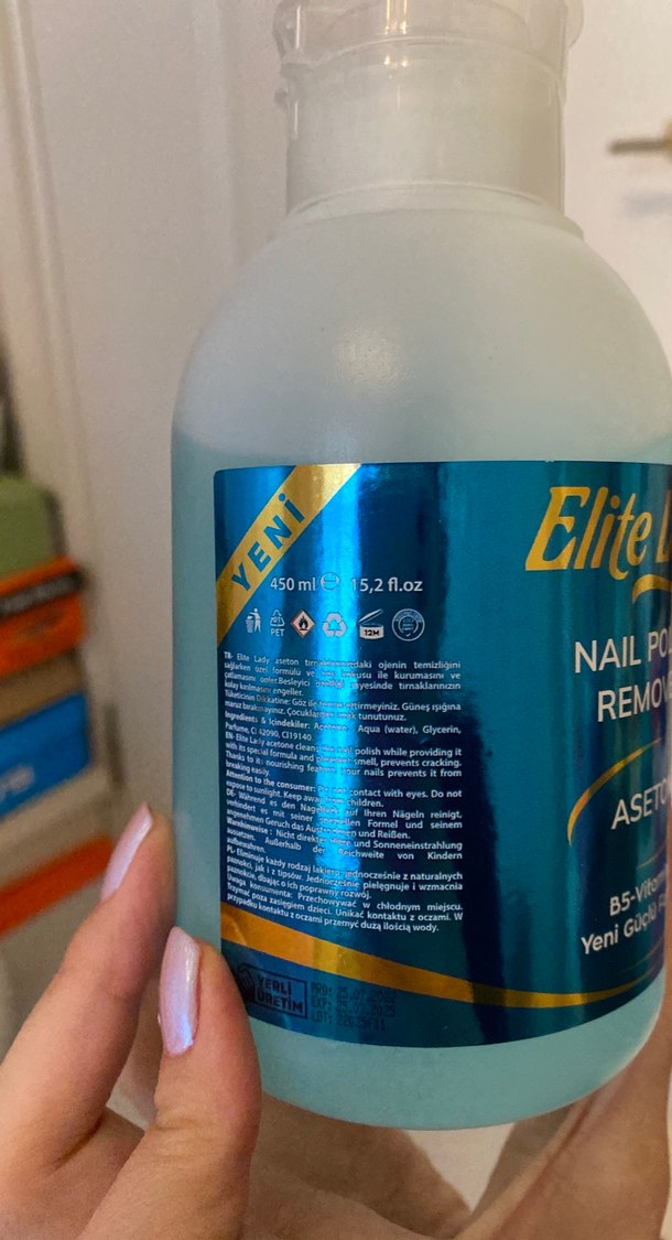 Elite Lady Asetonlu Oje Temizleyici 85 Vitaminli - Görsel 2