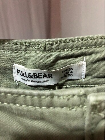 36 Beden PULL AND BEAR PANTOLON
