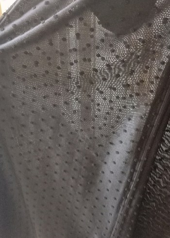 Kemerli Siyah Uzun  ferace kabsonlu - Görsel 2