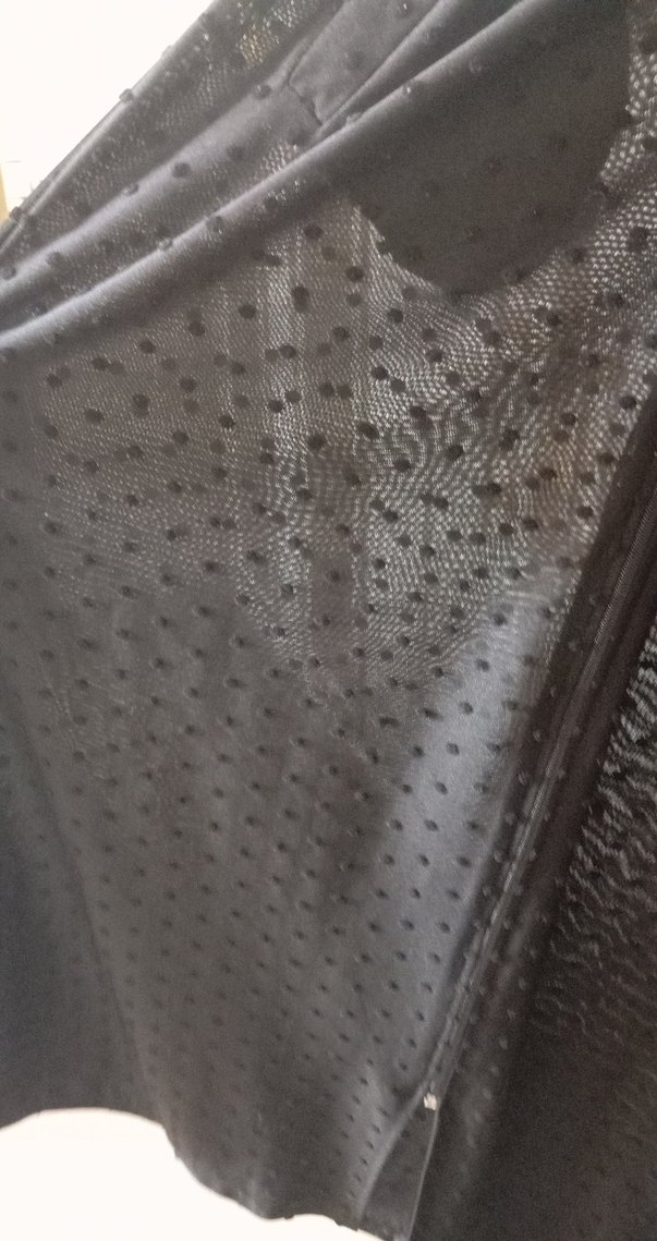 Kemerli Siyah Uzun  ferace kabsonlu - Görsel 2