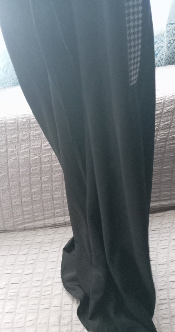 Uzun Kollu Siyah V Yakalı  Tunik - Görsel 3