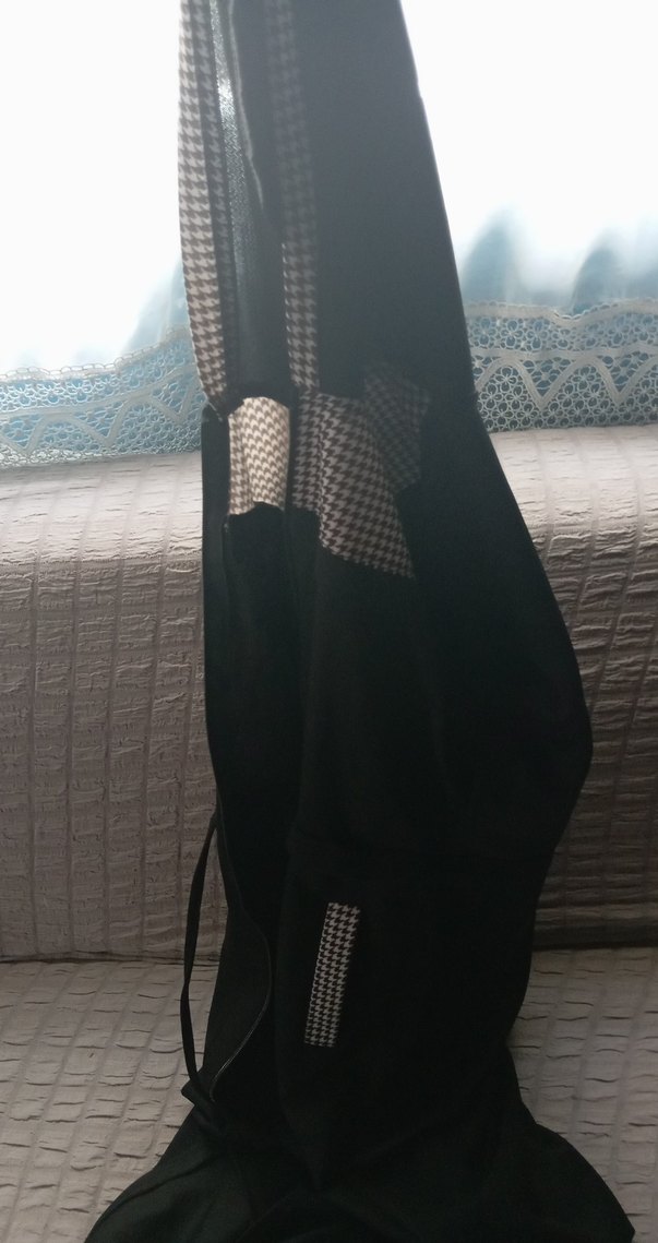 Uzun Kollu Siyah V Yakalı  Tunik - Görsel 2