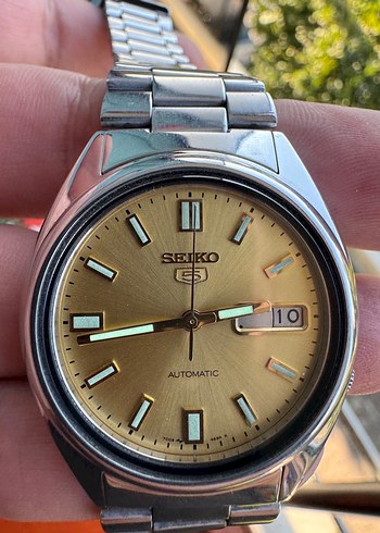 Seiko Seiko Klasik Erkek Saati sarı Kadranlı