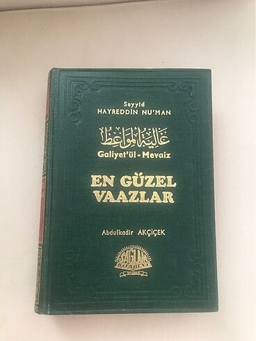 seyyid hayreddin nu?man 2 adet kitabı