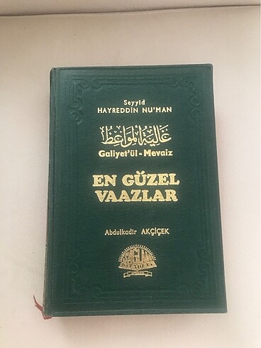  Beden seyyid hayreddin nu?man 2 adet kitabı