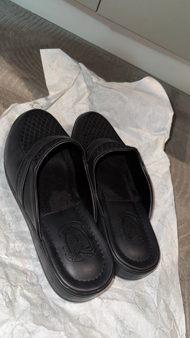 DS DAMAT Klasik Siyah Ev Terliği - Görsel 2