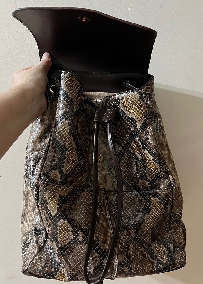 Leopar çanta - Görsel 5