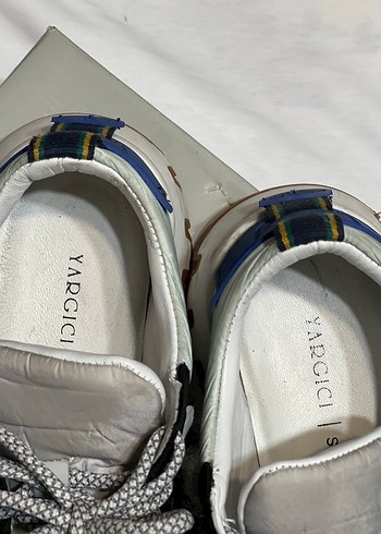 Mavi ve beyaz Yargıcı Spor Ayakkabı - Görsel 4