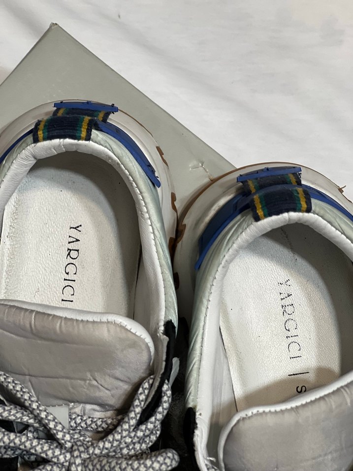 Mavi ve beyaz Yargıcı Spor Ayakkabı - Görsel 4