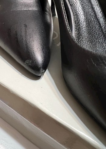 Siyah Kadın Stiletto Ofis Ayakkabısı - Görsel 2