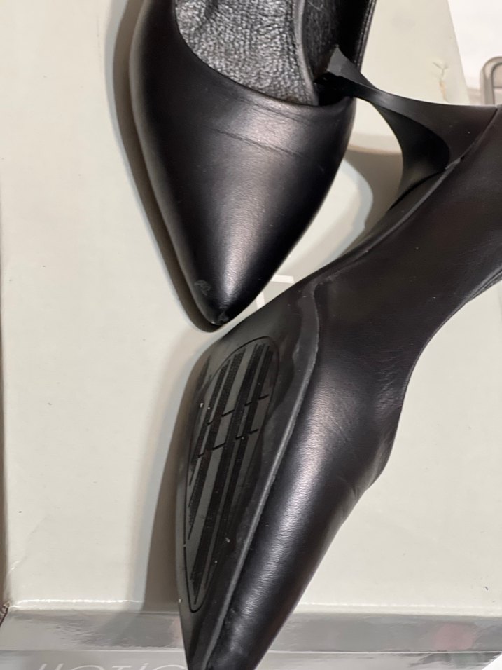 Siyah Kadın Stiletto Ofis Ayakkabısı - Görsel 3