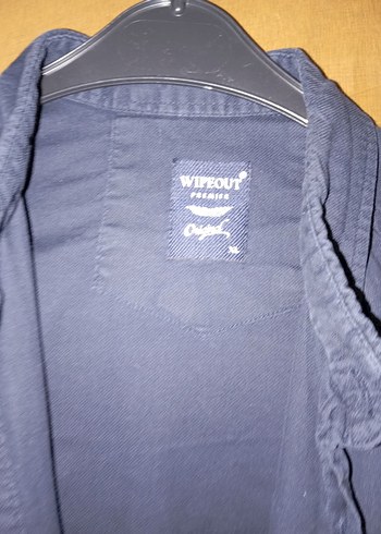 Diğer Erkek Lacivert Denim Gömlek