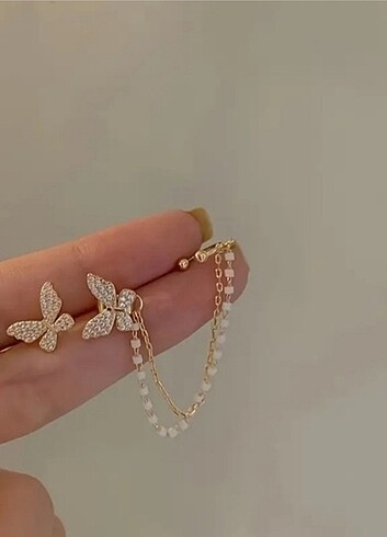Beden Tasarım İncili Küpe