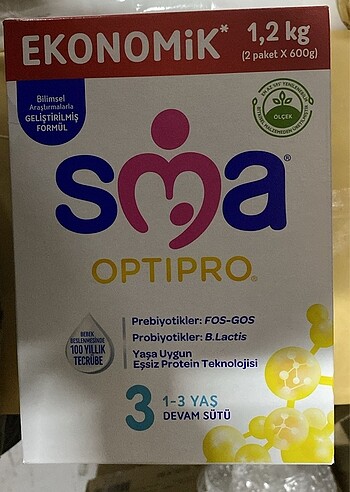 Sma bebek maması