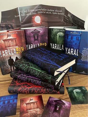 yaralasar serisi ciltli set- maral atmaca |