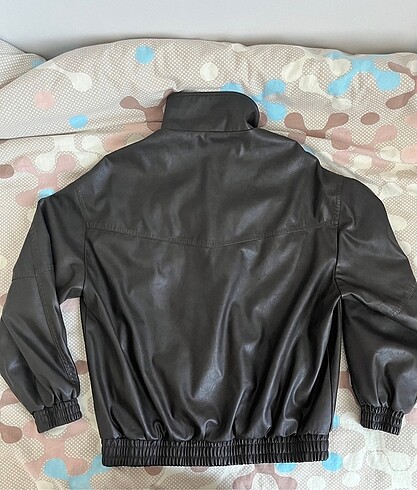 Bershka Bershka oversize suni deri ceket