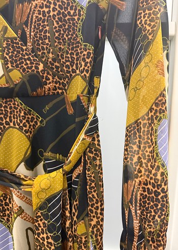 Uzun Desenli Bohem Kadın - Görsel 3