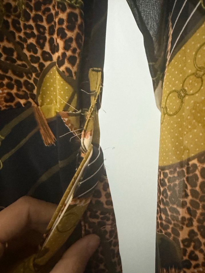 Uzun Desenli Bohem Kadın - Görsel 4