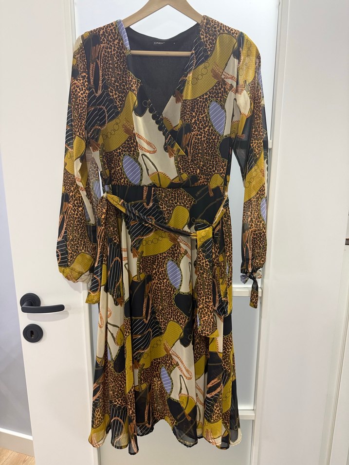 Uzun Desenli Bohem Kadın - Görsel 2