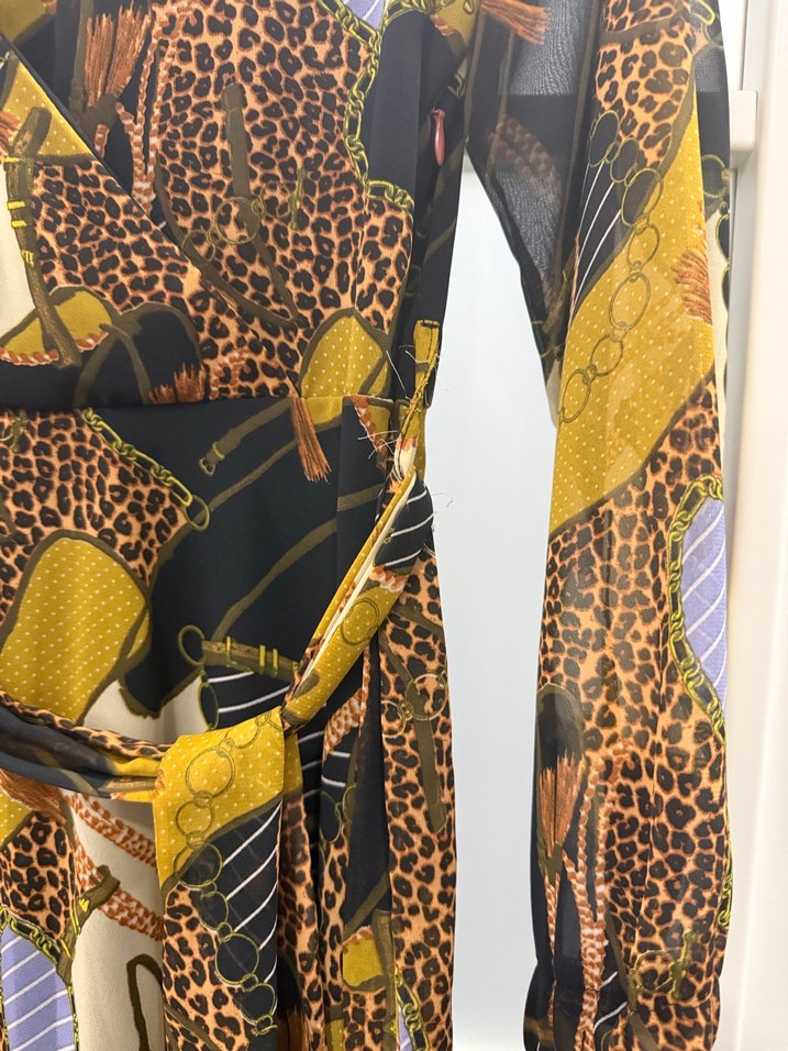 Uzun Desenli Bohem Kadın - Görsel 3