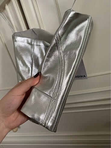 xs Beden gri Renk BERSHKA top bluz