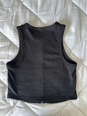 Diğer Siyah Korse Crop