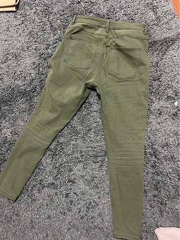 Only Only marka dar yeşil pantolon