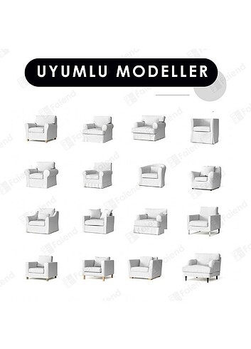 Beden siyah Renk 2 adet tekli jakarlı kumaş koltuk kılıfı