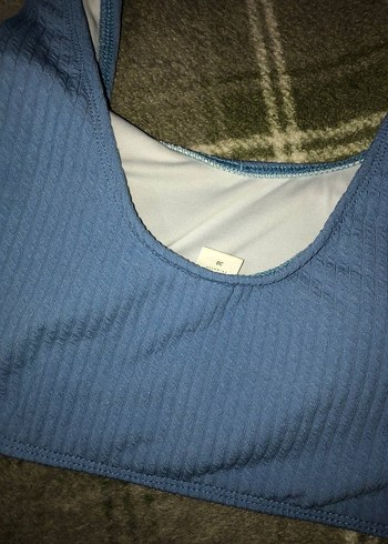 kumaş bikini üstü - Görsel 5