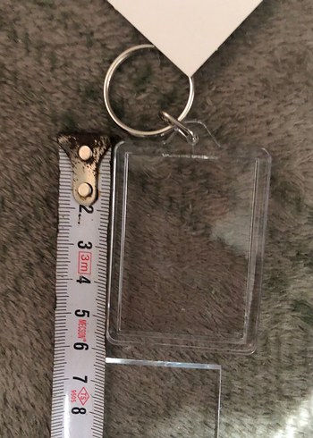 Şeffaf Vintage Anahtarlık - Görsel 2