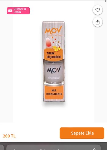 MOV Tırnak Güçlendirici - Görsel 2