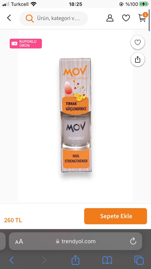 MOV Tırnak Güçlendirici - Görsel 2