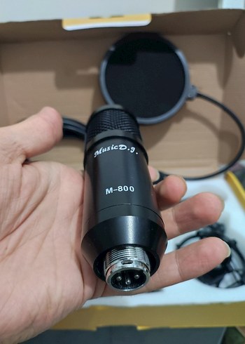 Kayıt ve Yayın Mikrofonu Müzik Ses - Görsel 11