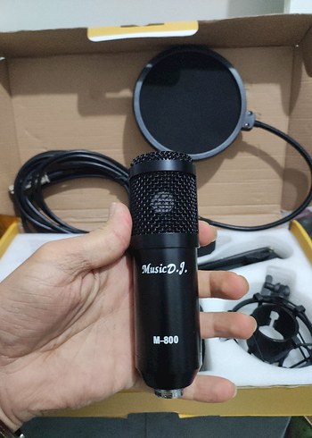 Kayıt ve Yayın Mikrofonu Müzik Ses - Görsel 3