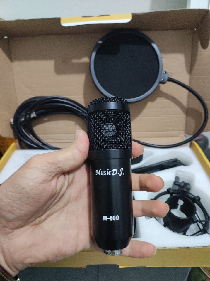 Kayıt ve Yayın Mikrofonu Müzik Ses - Görsel 3