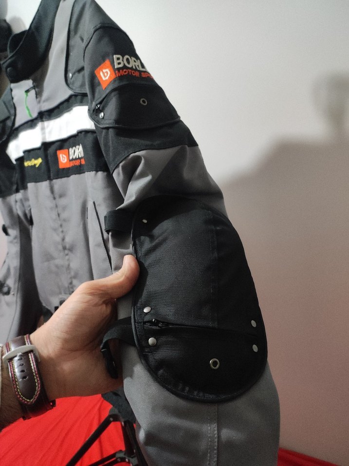 Borleni motosiklet ceketi erkek motorcu montu - Görsel 5