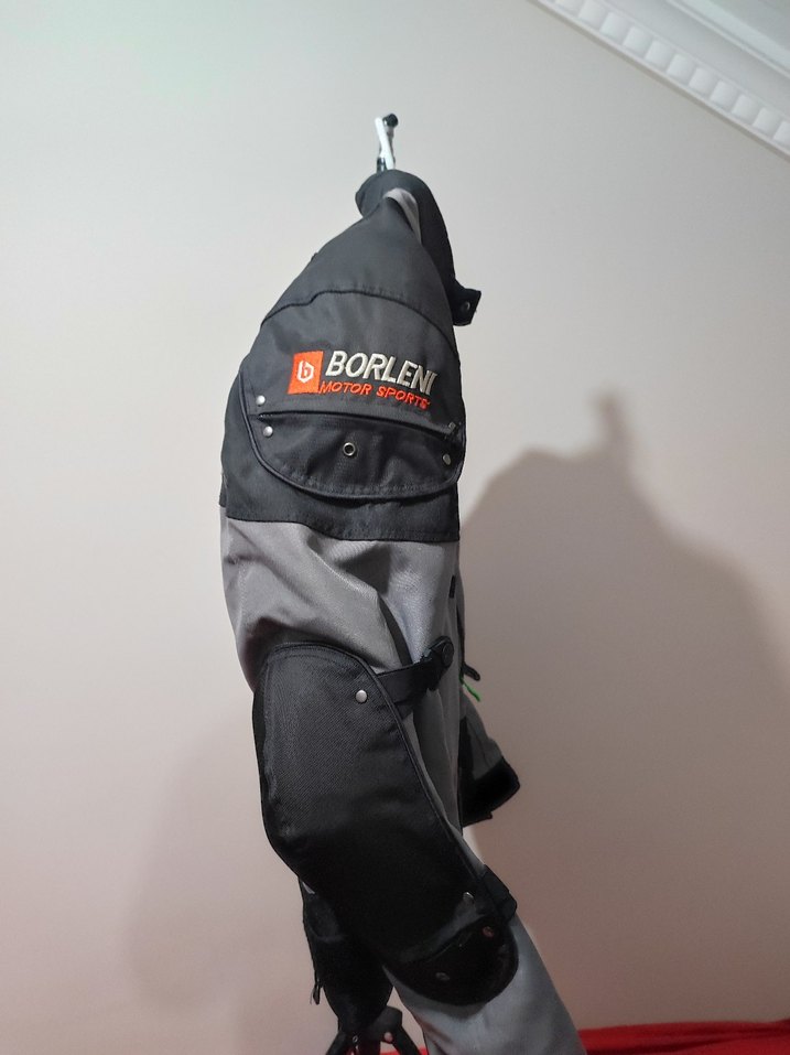 Borleni motosiklet ceketi erkek motorcu montu - Görsel 3