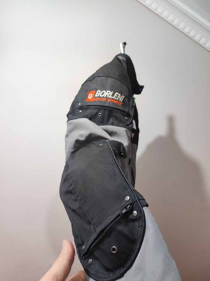 Borleni motosiklet ceketi erkek motorcu montu - Görsel 4