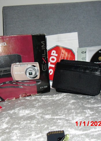 Casio EXILIM Dijital Fotoğraf Makinesi Pembe - Görsel 9