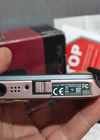 Casio EXILIM Dijital Fotoğraf Makinesi Pembe - Görsel 5